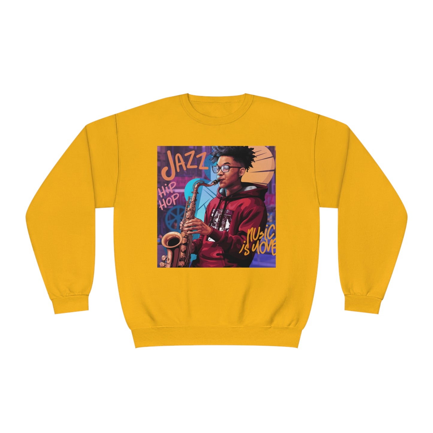 Jazz Music Love  - Sweatshirt