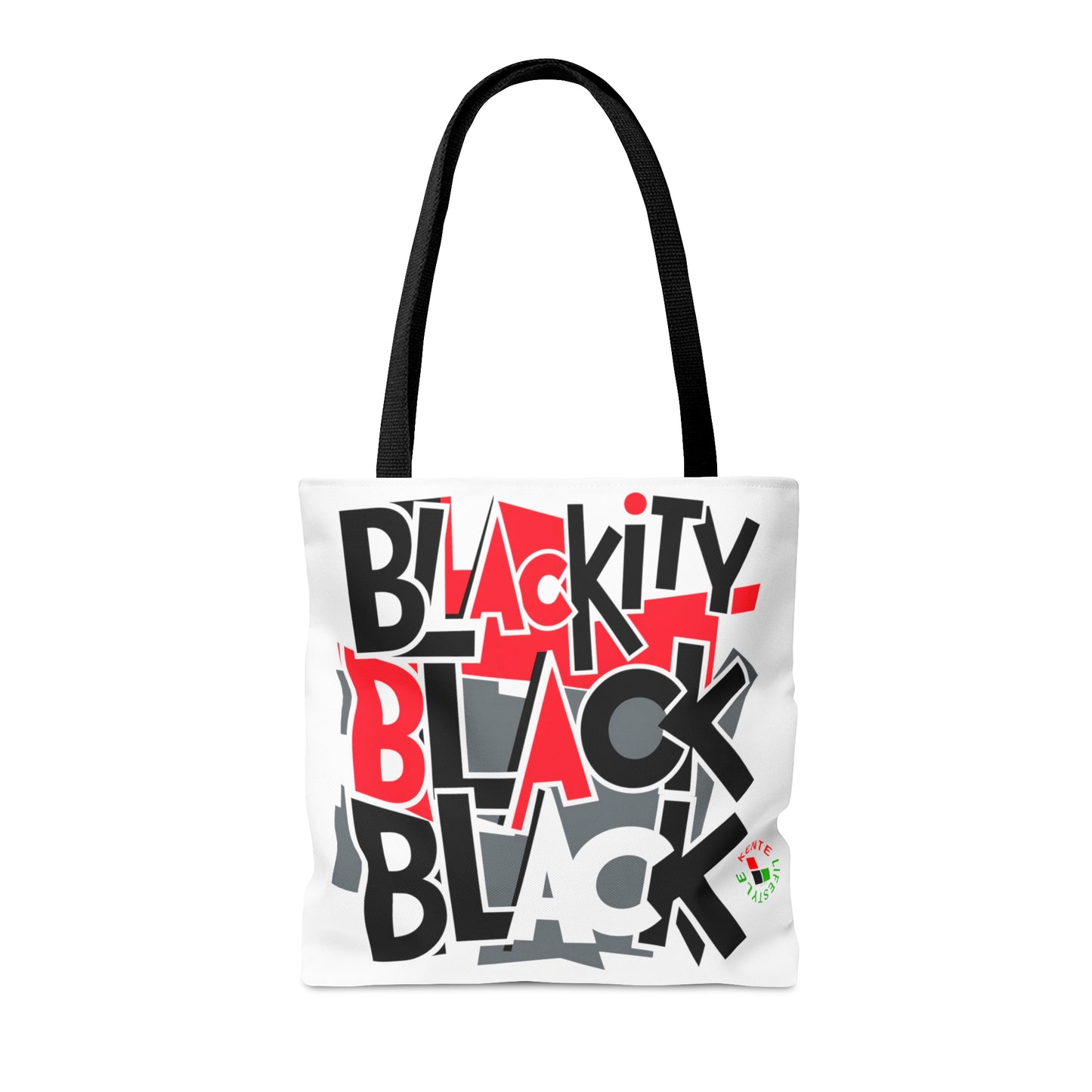 "Blackity, Black Black" -- Tote Bag