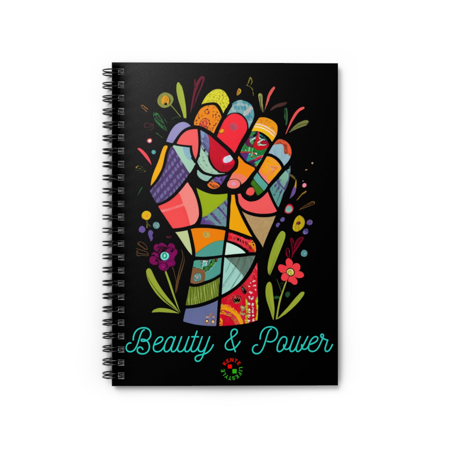 Beauty and Power Spiral Notebook (Ruled Line)