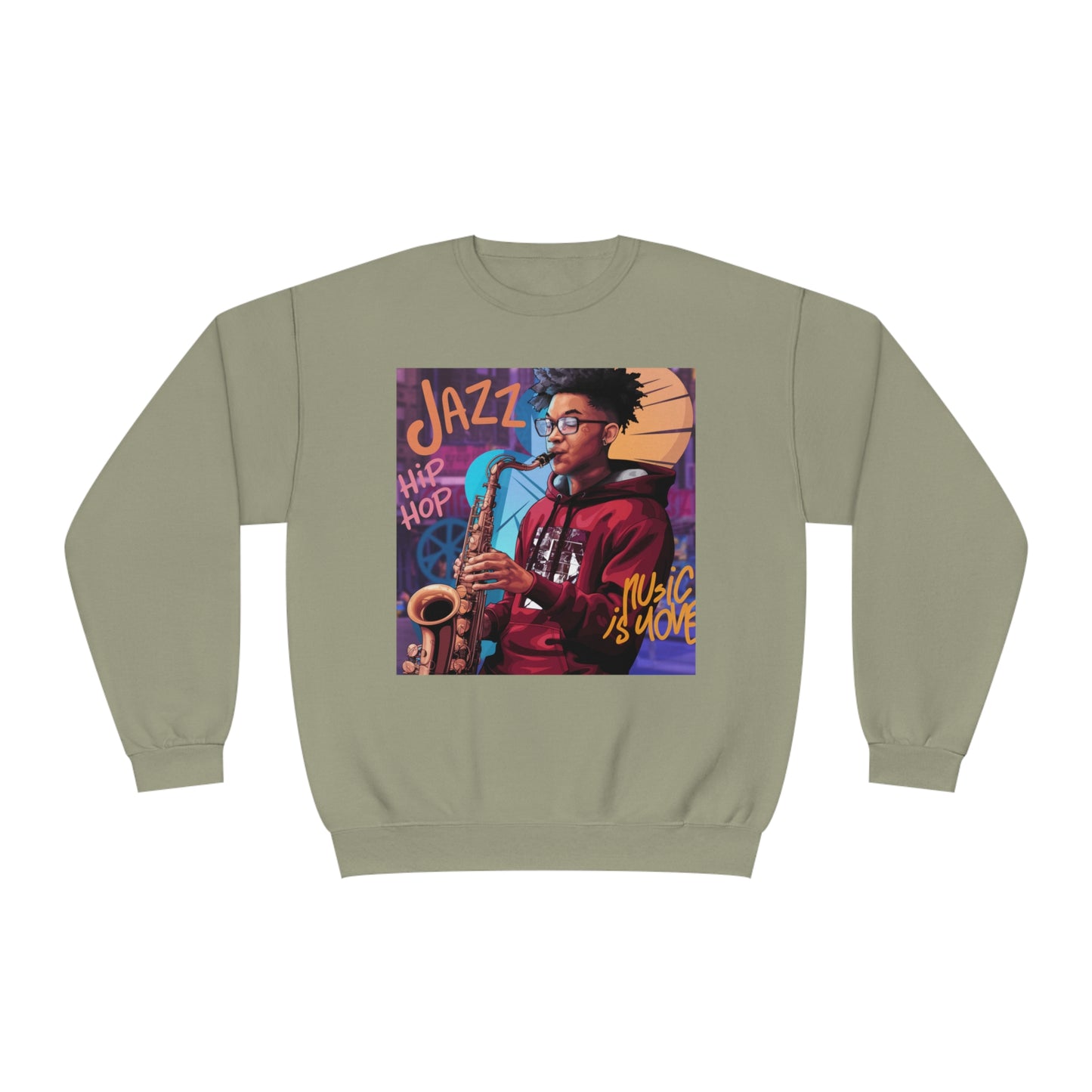 Jazz Music Love  - Sweatshirt