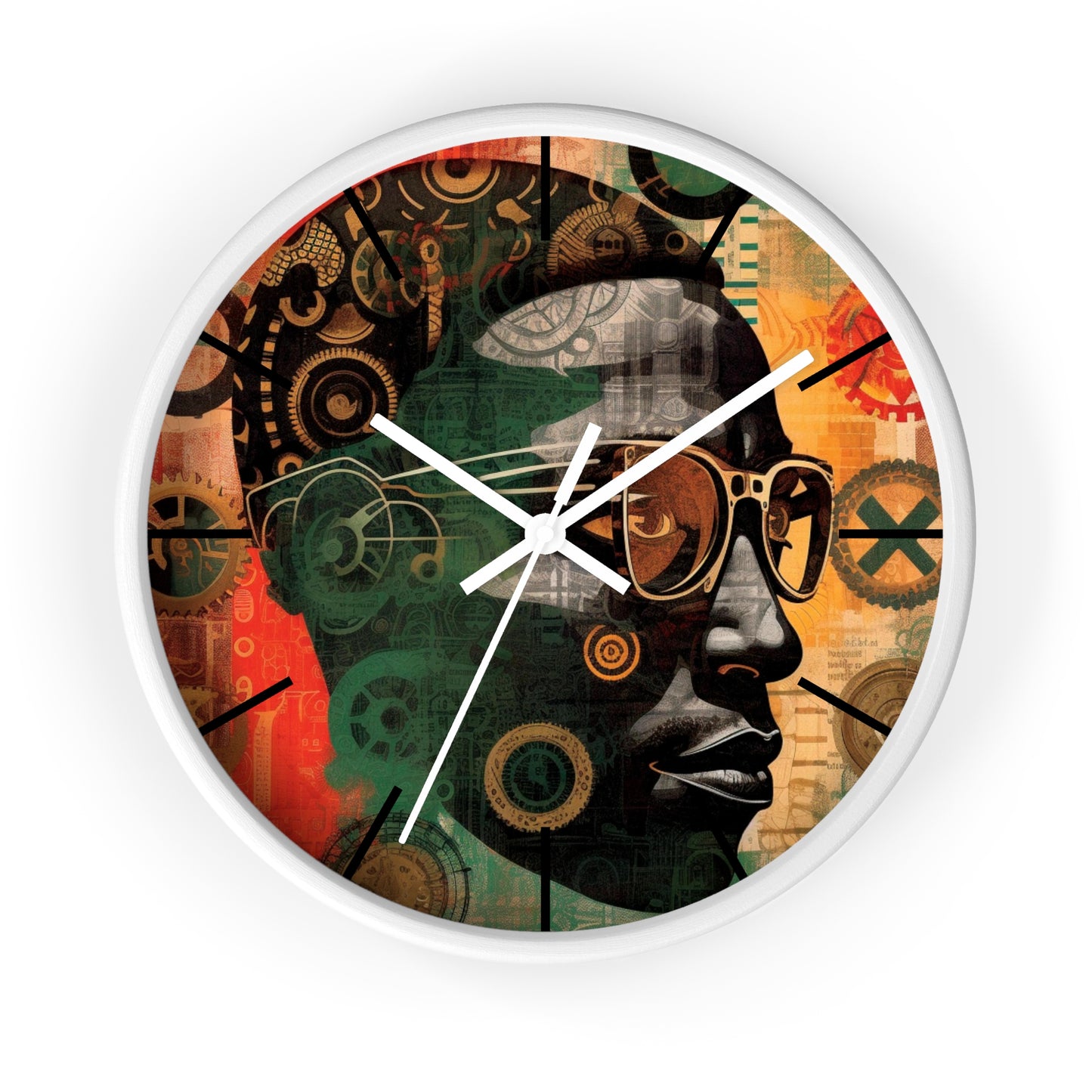 "In Thought" Wall Clock